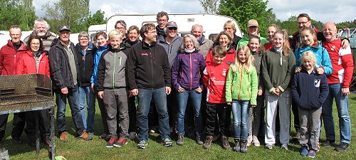 Teilnehmer der 20. Paddel- und Erlebnistour