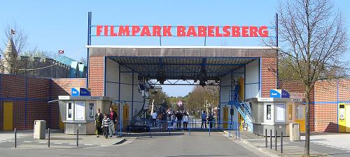 Eingang zum Filmpark Babelsberg