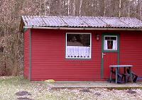Hütte auf dem Campingplatz Glockenheide